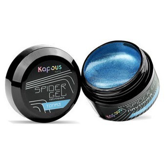 Гель-паутинка для дизайна «Spider Gel» Kapous, топаз, 5 мл