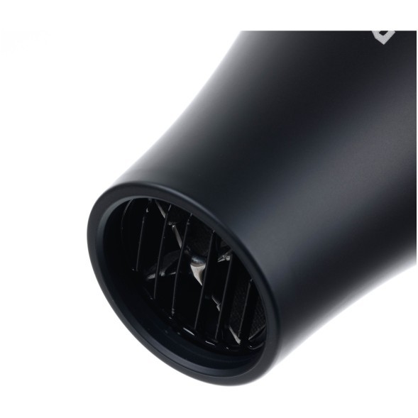 Фен DEWAL EXCEPTION Compact 2200 черный, компактный 2200 Вт, ионизация, 2 насадки, провод 3м