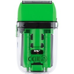 Шейвер для проработки контуров/бороды DEWAL PRO BARBER STYLE NEON GREEN ,аккум, 7000об\мин, 2 бр.гол