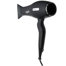 03-001 Black Фен DEWAL ErgoLife черный софт тач,  2200 Вт, ионизация, 2 насадки