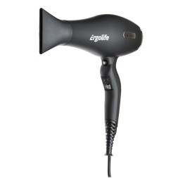 03-001 Black Фен DEWAL ErgoLife черный софт тач,  2200 Вт, ионизация, 2 насадки