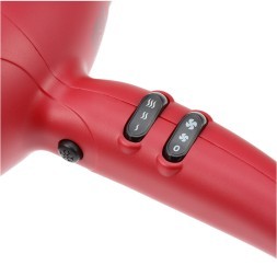 03-9010 Red Фен DEWAL PRO EVOLUTION, красный, 2300Вт, ионизация, 2 насадки