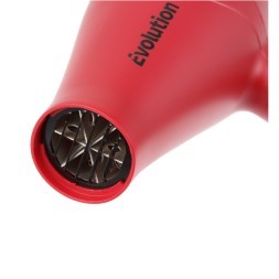 03-9010 Red Фен DEWAL PRO EVOLUTION, красный, 2300Вт, ионизация, 2 насадки