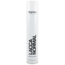 Лак аэрозольный для волос нормальной фиксации серии "Styling" Kapous, 500 мл