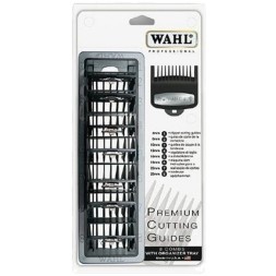 3171-600 Wahl Attachment comb set/комплект насадок Премиум 3-25mm, черный:страна ввоза-РФ