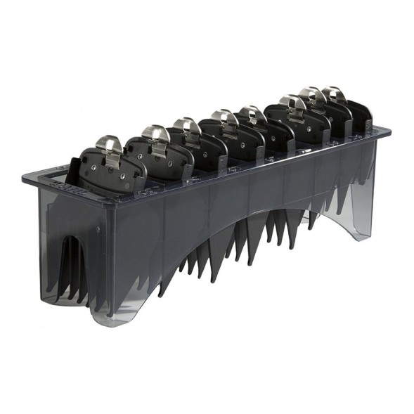 3171-600 Wahl Attachment comb set/комплект насадок Премиум 3-25mm, черный:страна ввоза-РФ