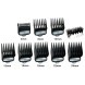 3171-600 Wahl Attachment comb set/комплект насадок Премиум 3-25mm, черный:страна ввоза-РФ