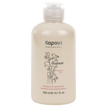 Шампунь для жирных волос серии &quot;Treatment&quot; Kapous, 300 мл