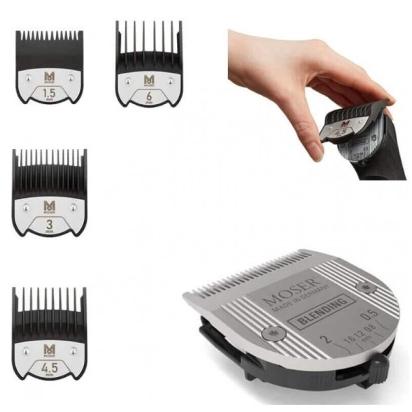 1877-0052 Moser Clipper Chrom2Style Blending Edition /машинка для стрижки