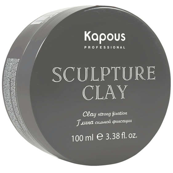 Глина для укладки волос нормальной фиксации «Sculpture Clay» серии “Styling”&quot;  Kapous 100мл