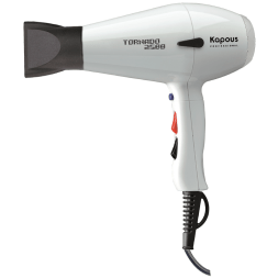 Профессиональный фен для укладки волос "Tornado 2500" Kapous, белый