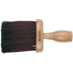 NB1436 Кисть-сметка DEWAL, плоская, ручка-дерево, натуральная бычья щетина