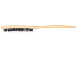 CO-27 Щетка для укладки волос DEWAL&quot;BARBER STYLE&quot;, натуральная щетина+ нейлон. штифт, 3х-рядная