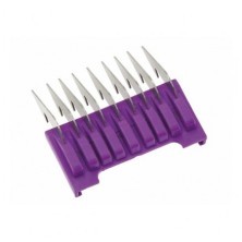 1233-7110 Moser Attachment comb, 6mm, stailess steel/метал. насадка, 6мм, фиолетовая