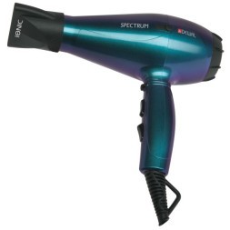 03-110 Chameleon Фен DEWAL Spectrum  бирюзовый хамелеон,  2200 Вт, ионизация, 2 насадки