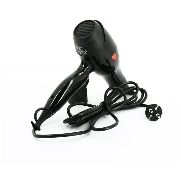 Black Фен DEWAL Profile Compact  черный, 2000 Вт, ионизация, 2 насадки