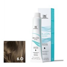 Крем-краска для волос TNL Million Gloss оттенок 6.0 Темный блонд 100 мл