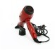 Red Фен DEWAL Profile Compact красный,  2000 Вт, ионизация, 2 насадки