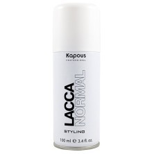 Лак аэрозольный для волос нормальной фиксации серии "Styling" Kapous, 100 мл