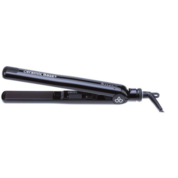 Щипцы для выпрямления волос DEWAL PRO CERAMIC BASE+,27х90мм,с терморег, керамическое покрытие,  45Вт  03-7730