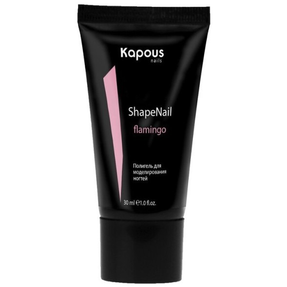 Полигель для моделирования ногтей «ShapeNail» Розовый, Kapous, 30 мл