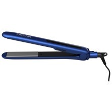 03-400 Blue Щипцы для волос DEWAL Ocean синие, 25х90мм, с терморег., керамико-турмалиновое покрытие, 35Вт