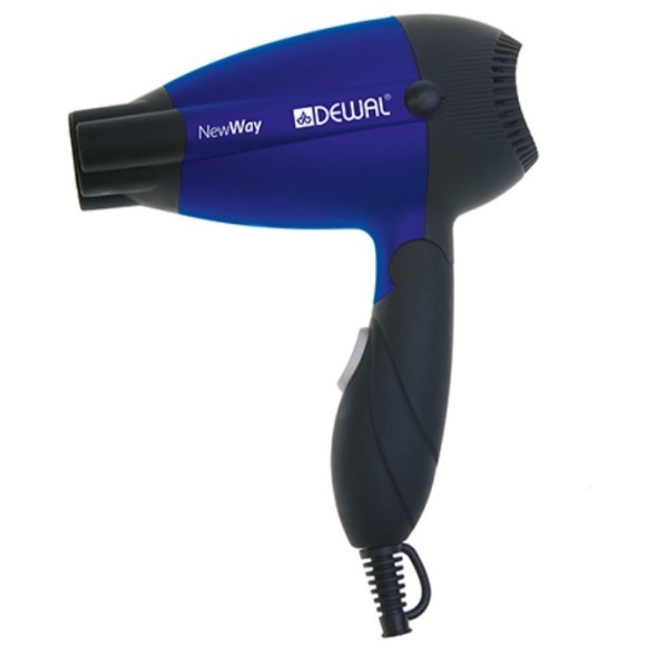 Blue Фен дорожный складной  DEWAL  New Way, синий, 1000Вт