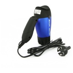 Фен дорожный складной DEWAL PRO NEW WAY, синий, вес 270гр, размер 13.5см, 1000Вт, провод 1,6м+дор.косм