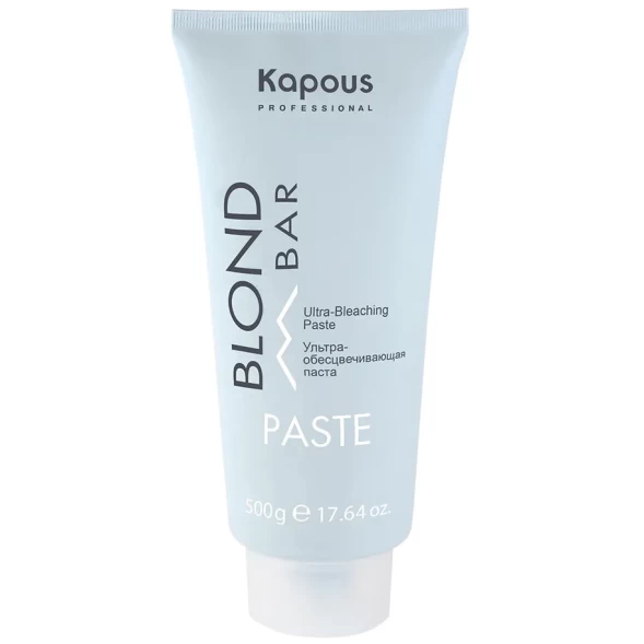 Ультра-обесцвечивающая паста Kapous серии "Blond Bar", 500 г