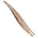 АТ 9969 GOLD пинцет, косой, золотое покрытие