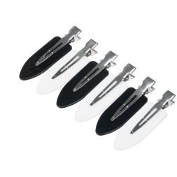 Зажим для волос DEWAL "Лепесток", пластик, 6 см 6 шт/уп