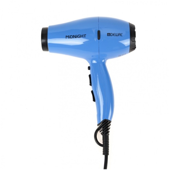 Blue Фен DEWAL Midnight синий 2000 вт.ионизация, 2 насадки 03-107 