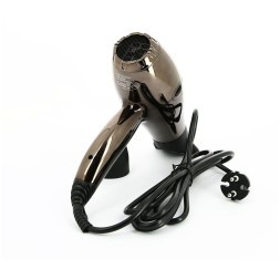 03-007 Brown Фен DEWAL Magnifico коричневый, 2000 Вт, ионизация, 2 насадки