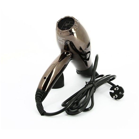 Фен DEWAL Magnifico коричневый, 2100 Вт, ионизация, 2 насадки