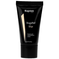Полигель для моделирования ногтей «ShapeNail» Бежевый, Kapous, 30 мл