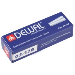 03-12B Лезвия DEWAL прямые (10 шт)