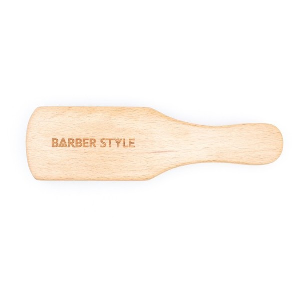 CO-28 Щетка для укладки волос и бороды DEWAL &quot;BARBER STYLE&quot;, натуральная щетина, 7-рядная