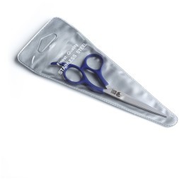 9650SV-BL-5.5 Парикмахерские ножницы DEWAL прямые с микронасечками 5.5"