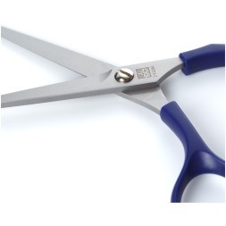 9650SV-BL-5.5 Парикмахерские ножницы DEWAL прямые с микронасечками 5.5"