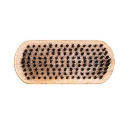 CO-29 Щетка для укладки бороды DEWAL &quot;BARBER STYLE&quot;, натуральная щетина, 9-рядная