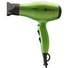 03-119 Green Фен DEWAL Profile Compact  зеленый, 2000 Вт, ионизация, 2 насадки