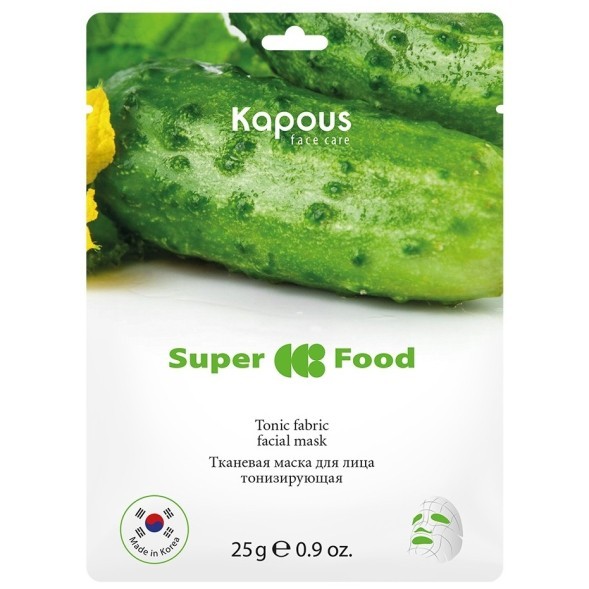 Тканевая маска для лица тонизирующая Kapous, 25 г