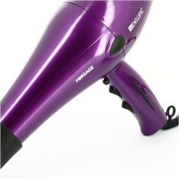 Фен DEWAL FORSAGE, пурпурный, вес 600гр, 2200Вт, ионизация, 2 нас, провод 3м
