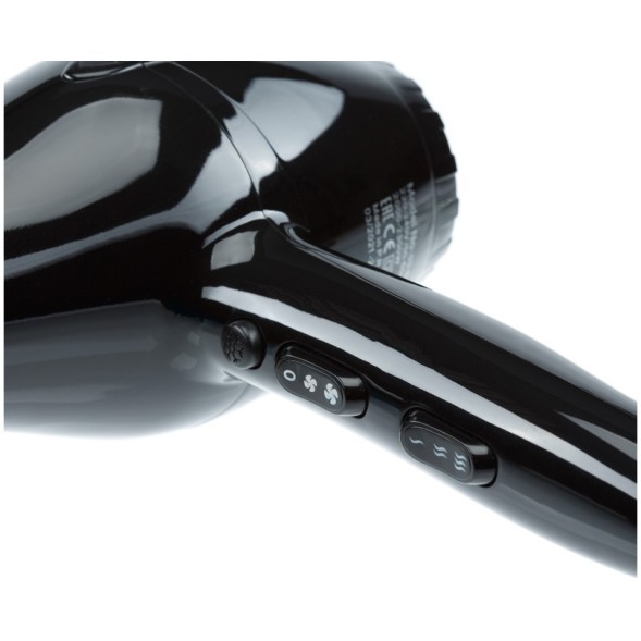 03-8010 Black Фен DEWAL PRO TORNADO, черный, 2300Вт, ионизация, 2 насадки