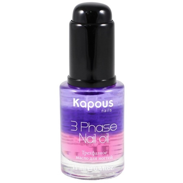 1234 Трехфазное питательное масло для ногтей &quot;3 Phase nail oil&quot;  &quot;Kapous&quot; 11мл