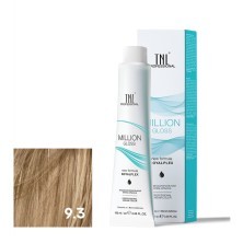 Крем-краска для волос TNL Million Gloss оттенок 9.3 Очень светлый блонд золотистый 100 мл