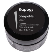 Гель для моделирования ногтей «ShapeNail» Прозрачный Kapous, 15 мл