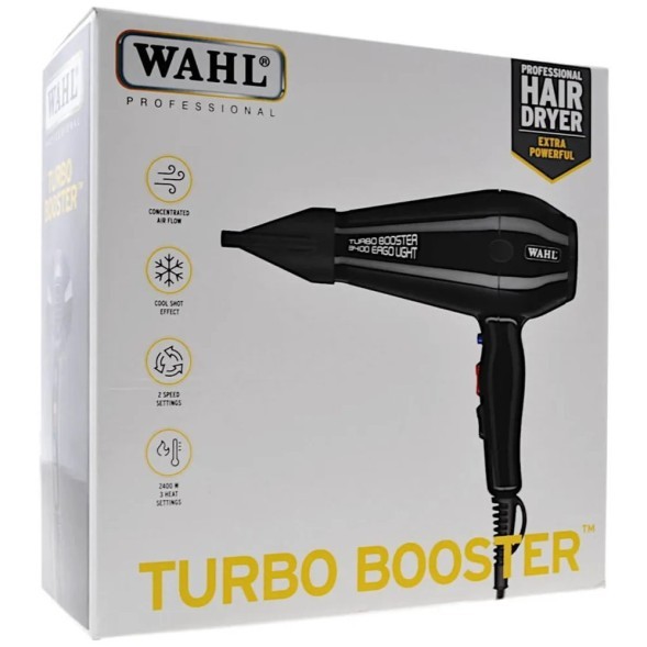 Wahl Hair dryer TurboBooster 3400 ERGOlight/фен, черный