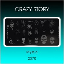 Mystic, пластина для стемпинга «Crazy story» Kapous