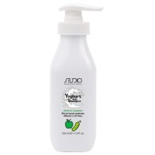 Йогуртовый шампунь для волос «Яблоко и Огурец» линии Studio Professional, 350 мл